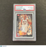 2008-09 Fleer Basketball #65 Devin Harris Signed Card AUTO PSA Slabbed Nets