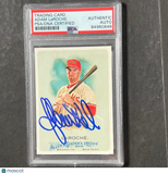 2010 Topps #266 Adam LaRoche Signed Card PSA Slabbed AUTO Diamondbacks