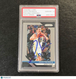 2018 Panini Prizm #192 Zaza Pachulia Signed Card AUTO 10 PSA Slabbed Warriors