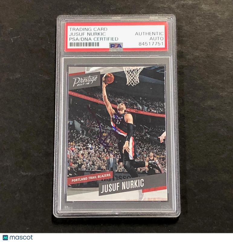 2017-18 Panini Prestige #139 JUSUF NURKIC Signed AUTO PSA Slabbed RC Nuggets