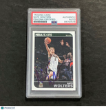 2014-15 Panini NBA Hoops #186 Nate Wolters Signed Card AUTO PSA/DNA Slabbed RC B