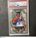 2014-15 Panini Select #187 Clint Capela Signed Card AUTO PSA/DNA Slabbed Rockets