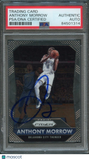 2015-16 Panini Prizm #156 ANTHONY MORROW Signed Card AUTOGRAPHED PSA Slabbed Thu