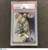2000-01 Fleer #34 Travis Best Signed Card PSA Slabbed Pacers