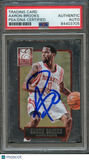 2013-14 Elite Basketball #190 Aaron Brooks Signed Card AUTO PSA Slabbed Rockets