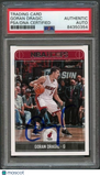 2017 NBA Hoops #67 Goran Dragic Signed Card PSA/DNA Slabbed Heat
