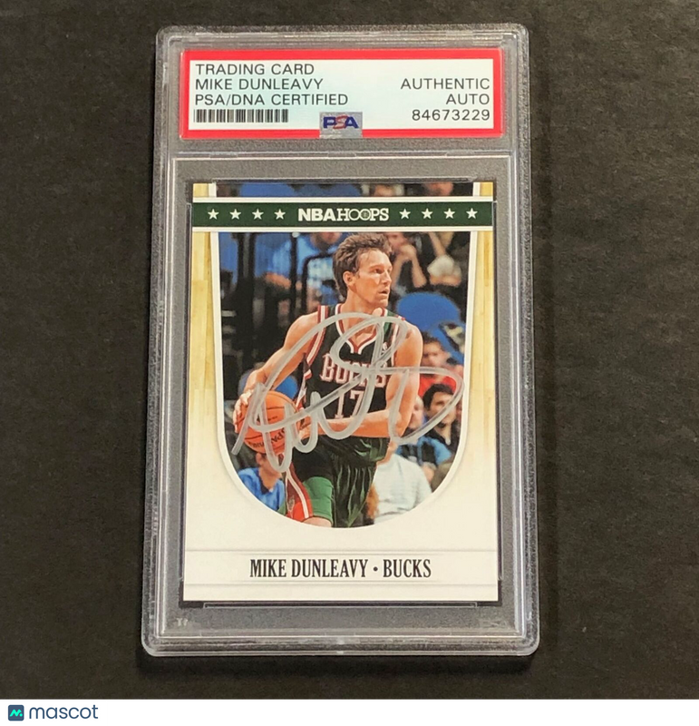 2012-13 NBA Hoops #78 Mike Dunleavy Signed Card PSA/DNA Slabbed Bucks