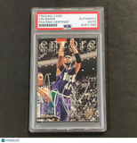 1996-97 Fleer Skybox #301 Vin Baker Signed Card PSA/DNA Slabbed Bucks