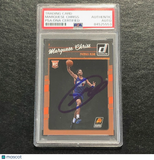 2016-17 Panini Donruss #158 Marquese Chriss Signed Card AUTO PSA Slabbed RC Suns