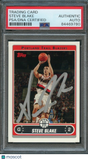2006 Topps #87 Steve Blake Signed Card AUTO PSA Slabbed Trail Blazers
