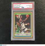 2006-07 Topps Gold #85 Ricky Davis Signed Card Auto PSA Slabbed Boston Celtics