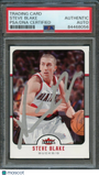 2006-07 Fleer #157 Steve Blake Signed Card AUTO PSA Slabbed Bucks