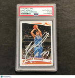 2006 Topps Chrome #175 Linas Kleiza signed Auto Card PSA/DNA Slabbed RC Nuggets