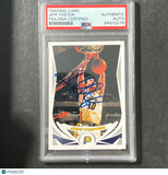 2004-05 Topps #98 Jeff Foster Signed Card Auto PSA Slabbed Pacers