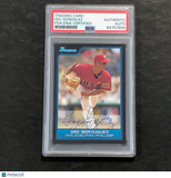 2006 Bowman #FG7 Gio Gonzalez Signed Card PSA Slabbed Auto Phillies