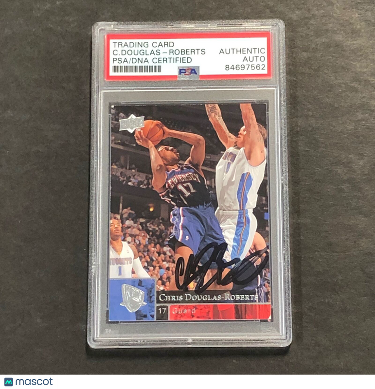 2008-09 Upper Deck Basketball #119 Chris Douglas-Roberts Signed Card AUTO PSA Sl