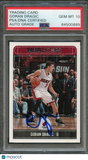 2017-18 NBA Hoops #67 Goran Dragic Signed Card AUTO 10 PSA/DNA Slabbed Heat