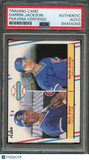1988 Fleer #641 Darrin Jackson Signed Card PSA Slabbed Auto Cubs