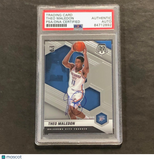 2020-21 Panini Prizm #218 Theo Maledon Signed Card AUTO PSA/DNA Slabbed
