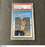 2016-17 Donruss #85 Emmanuel Mudiay Signed Card AUTO PSA Slabbed Nuggets