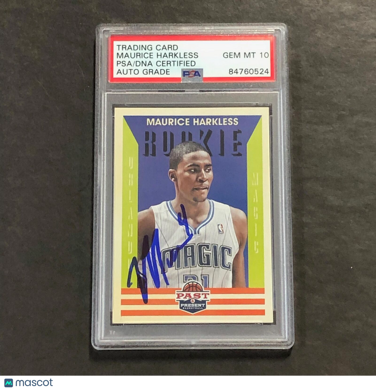 2012-13 Panini Past and Present #221 Maurice Moe Harkless Signed Card AUTO 10 PS