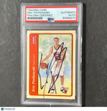 2004-05 Fleer #113 Eric Piatkowski Signed Card AUTO PSA Slabbed Bulls