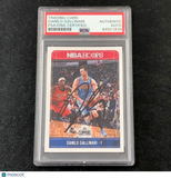 2017-18 NBA Hoops #141 Danilo Gallinari Signed Card AUTO PSA Slabbed Clippers