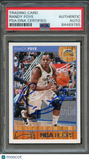 2013-14 NBA HOOPS #257 Randy Foye Signed Card AUTO PSA Slabbed
