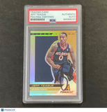 2013-14 Pinnacle Clear Vision #15 Jeff Teague Signed Card AUTO PSA Slabbed Hawks