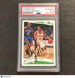 2005-06 Topps #172 Tyronn Lue Signed Card AUTO PSA Slabbed Hawks