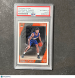 2016-17 NBA Hoops #268 Marquese Chriss Signed Card AUTO PSA Slabbed RC Suns