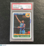 2013-14 NBA Hoops #127 Derrick Williams Signed Card AUTO PSA/DNA Slabbed Timberw