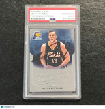 2012-13 Panini Brilliance #275 Miles Plumlee Signed Card AUTO PSA Slabbed Pacers