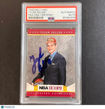 2012-13 NBA Hoops #289 Tyler Zeller Signed Card AUTO PSA Slabbed RC