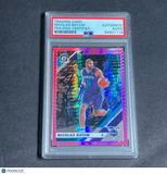 2019-20 Panini Donruss Optic #24 Nicolas Batum Signed Card Auto PSA Slabbed Hornets