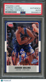 2007-08 Fleer #179 Jarron Collins Signed Card AUTO PSA Slabbed Jazz