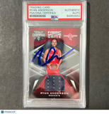 2016-17 Panini Totally Certified #29 Ryan Anderson Signed Card AUTO PSA Slabbed