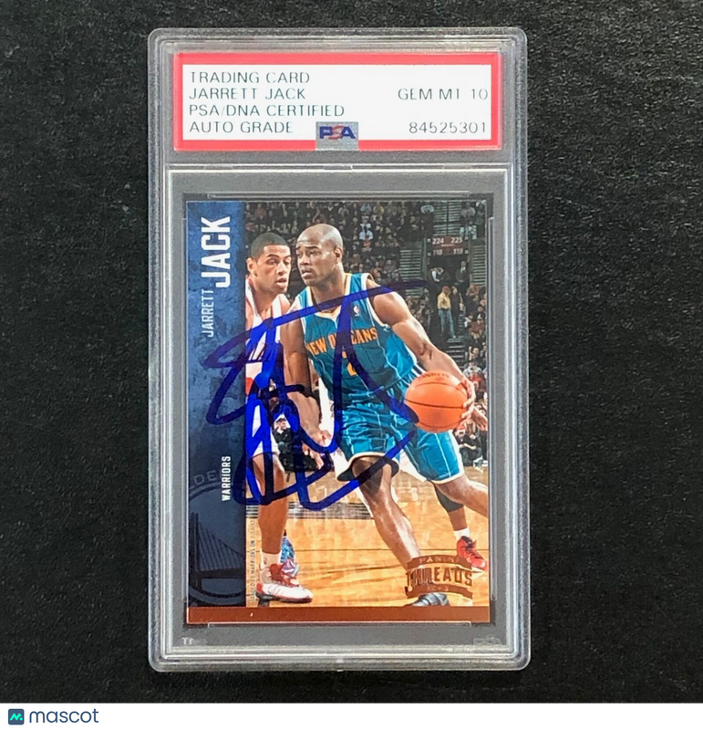 2012-13 Panini Threads #94 Jarrett Jack Signed Card AUTO PSA Slabbed Warriors