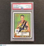 2005-06 Topps 1952 Style #92 Mike Bibby Signed Card AUTO PSA Slabbed Kings