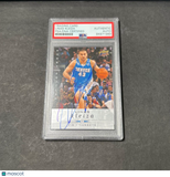 2008-09 Upper Deck #45 Linas Kleiza signed Auto Card PSA/DNA Slabbed Nuggets