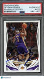 2004 Topps #176 Devean George Signed Card AUTO PSA Slabbed