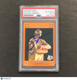 2007-08 Topps Basketball #10 Spencer Hawes Signed Card AUTO PSA/DNA Slabbed King