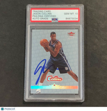 2006-07 Fleer #98 019/100 Jason Collins Signed Card AUTO 10 PSA Slabbed Nets