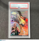 2000-01 Topps #57 Vin Baker Signed Card AUTO PSA/DNA Slabbed Supersonics