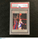 2007-08 Topps Chrome Basketball #102 Steve Blake Signed Card AUTO PSA Slabbed Tr