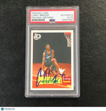 2007-08 Topps 50th Anniversary #117 Corey Brewer  Signed Card Auto PSA Slabbed Timberwolves