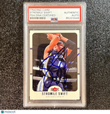 2006-07 Fleer #68 Stromile Swift Signed Card PSA Slabbed AUTO Grizzlies