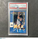2001 Fleer #99 Wally Szczerbiak Signed Card AUTO PSA Slabbed Minnesota Timberwol