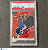 2020-21 Panini Mosaic #158 Will Barton Signed Card AUTO PSA Slabbed Nuggets