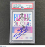 2017-18 Panini Status Rookie Credentials #12 Josh Jackson Signed Rookie Card AUT